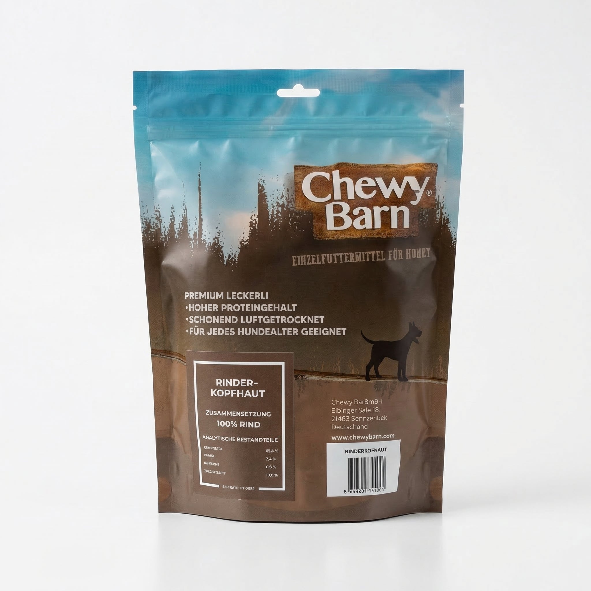 Rinder Kopfhaut 400g